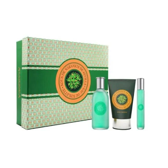 Aire De Sevilla Agua De Naranjos Eau De Toilette Spray 125ml Set 3 Piezas