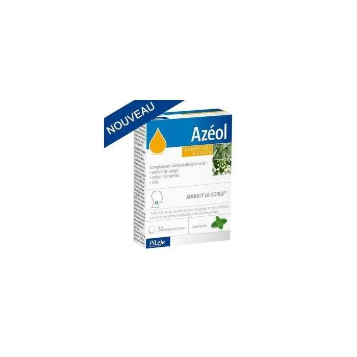 Azéol Garganta 30 Comprimidos