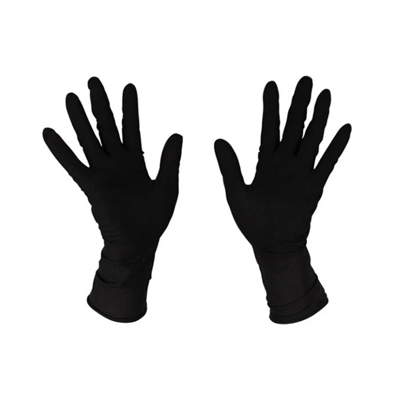 BIFULL GUANTES LATEX NEGROS 5 PARES