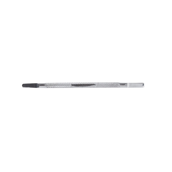 BIFULL QUITACUTICULAS LANCETA METALICO LARGO 13CM
