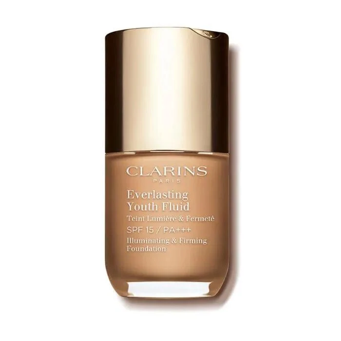 Clarins Everlasting Youth Fluid Base Fluida Spf15 111 Toffee 30ml