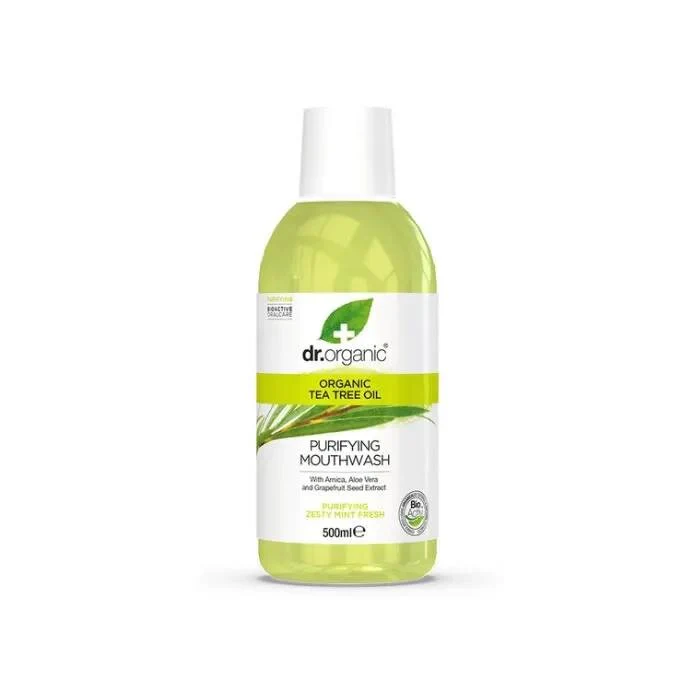 Dr. Organic Enjuague Bucal De Árbol De Té 500ml