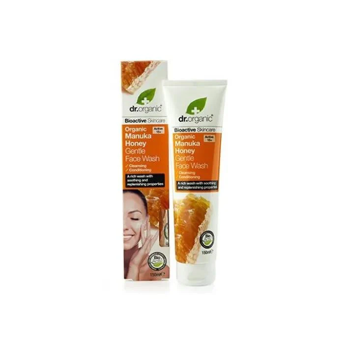 Dr Organic Manuka Honey Limpiador Facial Suave 150ml