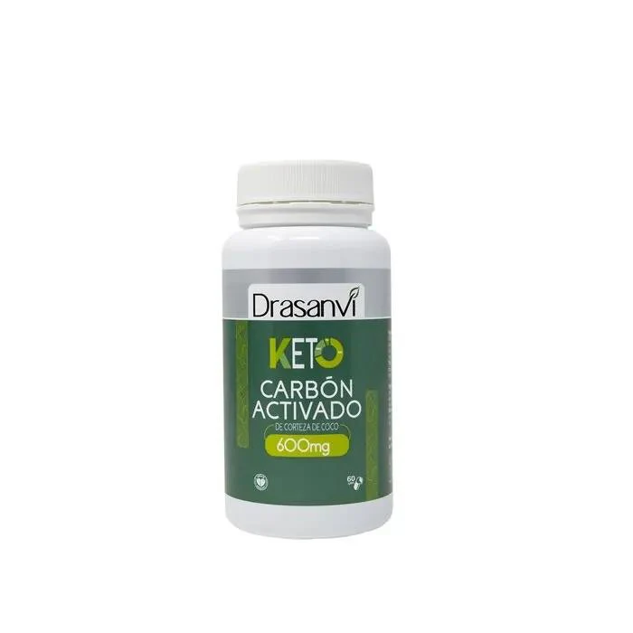 Drasanvi Keto Carbón Activado 600mg 60 Comprimidos