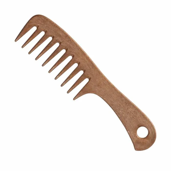 Eurostil Mechas Peine Textura Madera