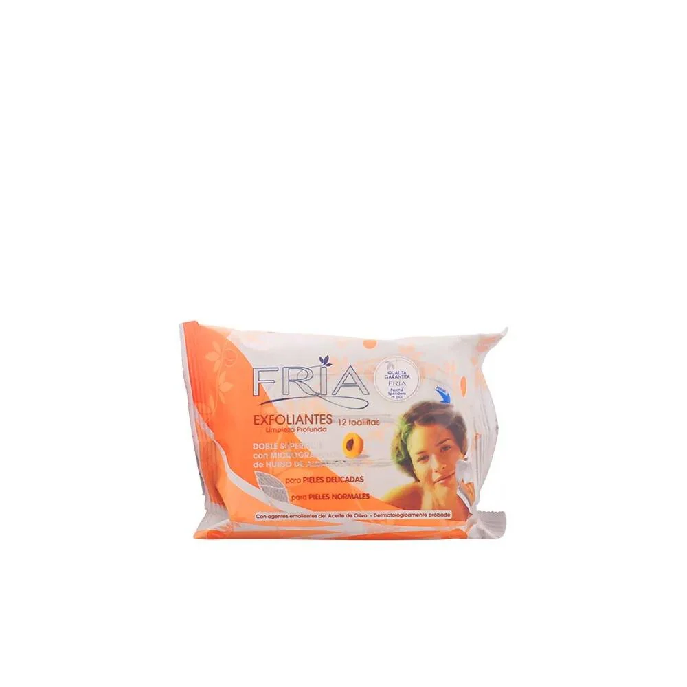 Fria Toallitas Exfoliantes 12 Unidades