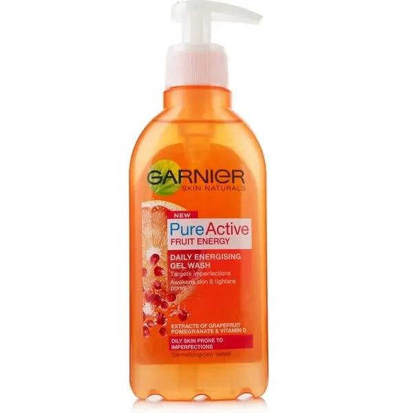 Garnier Pure Active Fruit Energy Gel Purificante 200ml