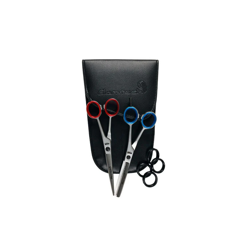 GLAMTECH ONE 6.0" SCISSOR/THINNER SET. INCLUDES: 6.0" SCISSOR/5.5" THINNER/WALLET