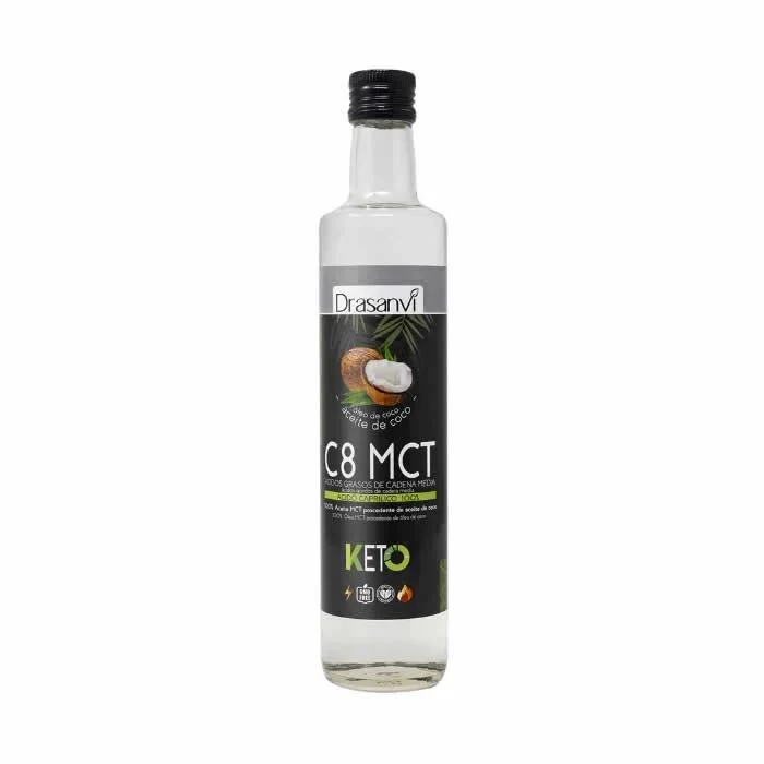 Keto Drasanvi Aceite MCT Coco Puro 100% C8 500ml