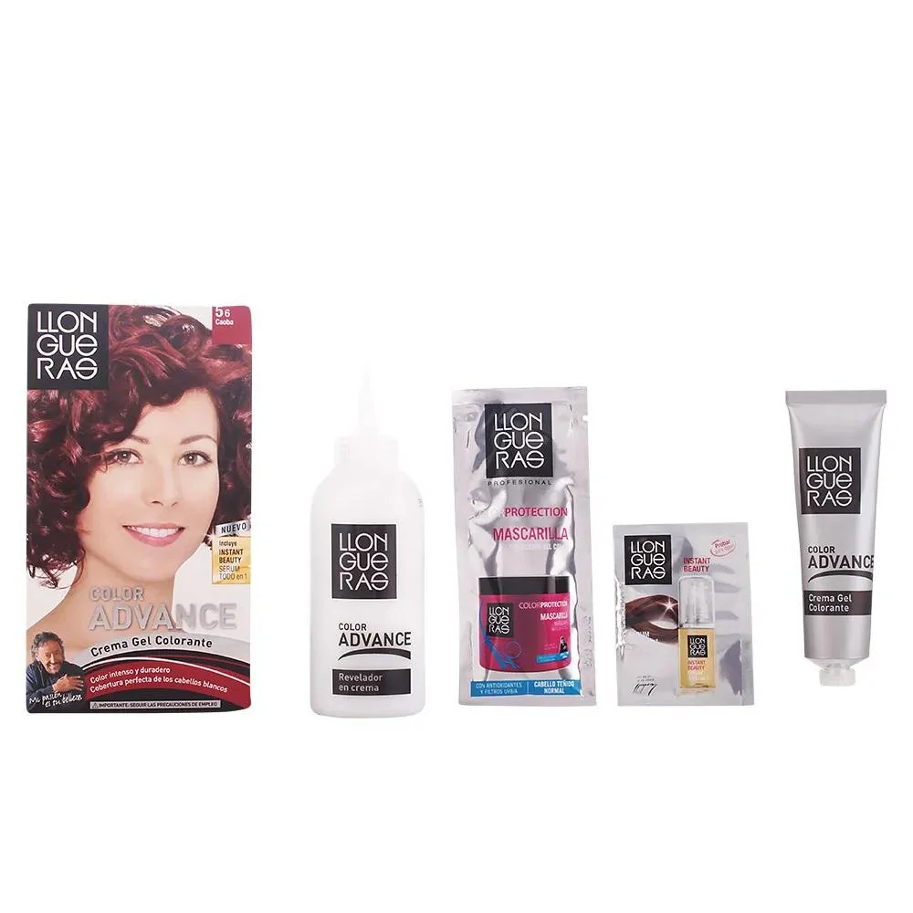 Llongueras Color Advance Hair Colour 5,6 Rojo Oscuro