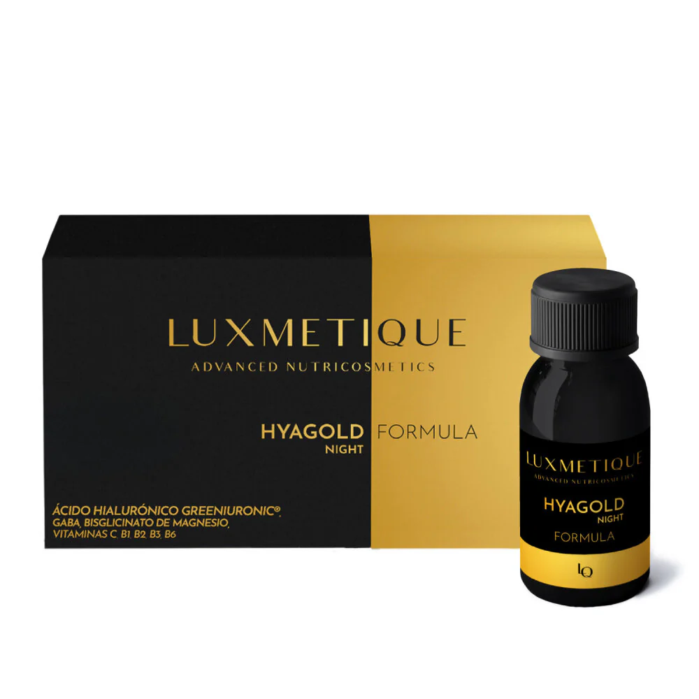 Luxmetique Hyagold Night Formula 15 viales bebibles x 30 ml