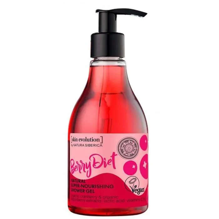 Natura Siberica Gel De Ducha Super Nutritivo Berry Diet 260ml