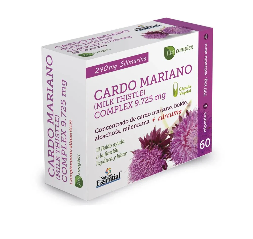 Nature Ess Cardo Mariano Complex 9,725 Mg Ext Seco 60 Caps