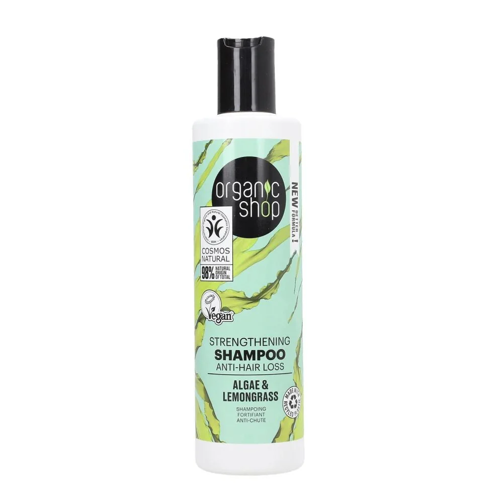 Organic Shop Algae Strenghtening Champu Anti-Caida 200ml