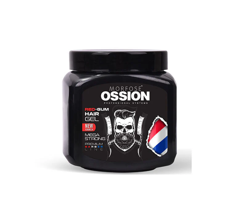 OSSION RED HAIR GEL-GUM 750ML