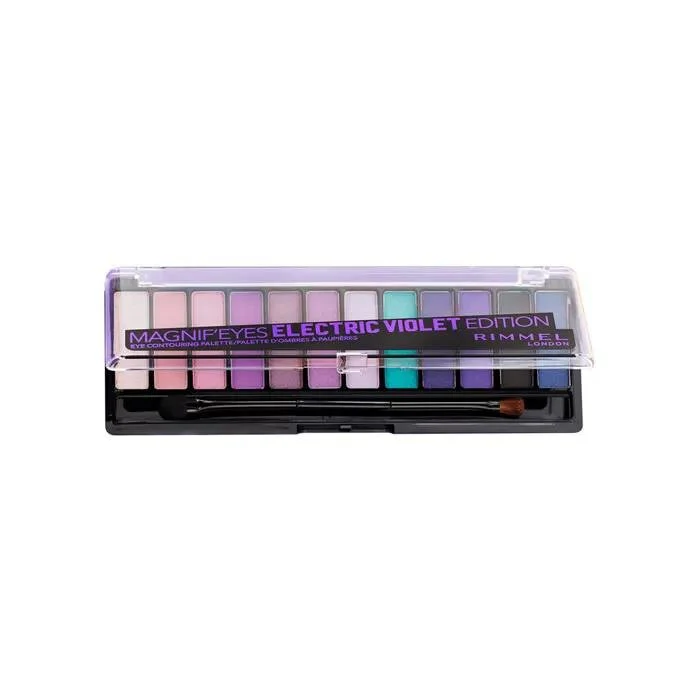 Rimmel London Magnif´Eyes Paleta Sombra De Ojos 008 Electric Violet 12 Tonos