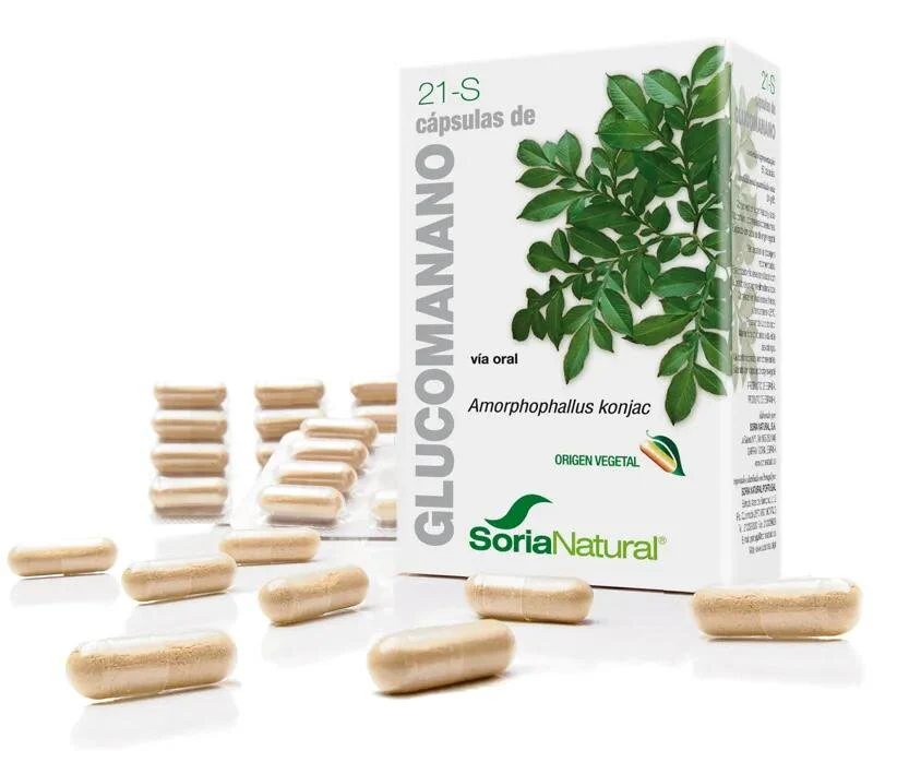 Soria 21-S Glucomanano 400 Mg 60 Cap