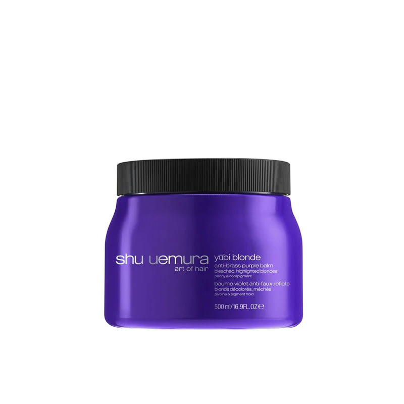 YUBI BLONDE ANTIBRASS PURPLE MASK 500ML